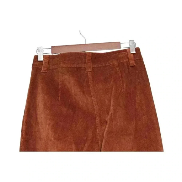 NWT Alison Sheri Corduroy Pants Size XS Pleated Straight Leg Academia Preppy - Picture 8 of 13